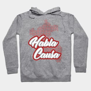 Habla Causa - Mapa del Perú Hoodie